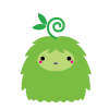 gepersonaliseerd met groen schattig monstertje
