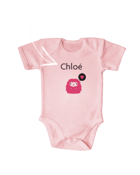 rompertje baby gepersonaliseerd met naam